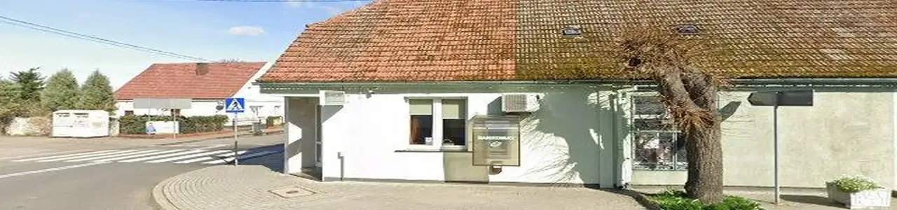 Zdjęcie placówki Banku Spółdzielczego w Lipkach Wielkich przy ulicy Szosowej w miejscowości Lipki Wielkieul Szosowa 71