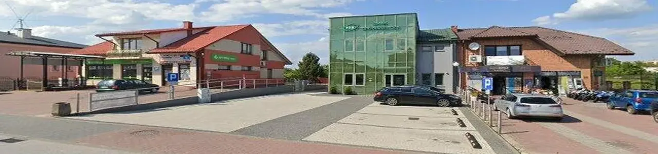 Zdjęcie jednej z placówek banku spółdzielczego w Lipsku