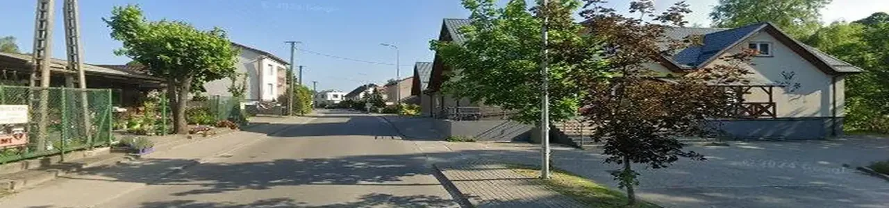 Zdjęcie placówki Banku Spółdzielczego w Lipuszu przy ulicy Wybickiego.