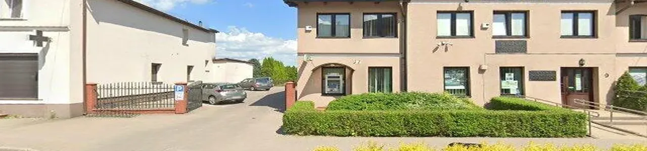 Zdjęcie placówki Banku Spółdzielczego w Lubichowie przy ulicy Starogardzkiej w miejscowości Lubichowo