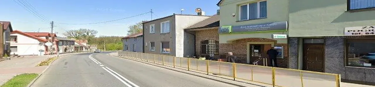 Zdjęcie placówki Banku Spółdzielczego w Lubieniu Kujawskim przy ul. Kościuszki.