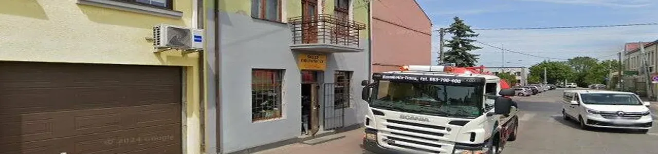 Zdjęcie placówki Banku Spółdzielczego przy ulicy Tadeusza Kościuszki w Lutomiersku