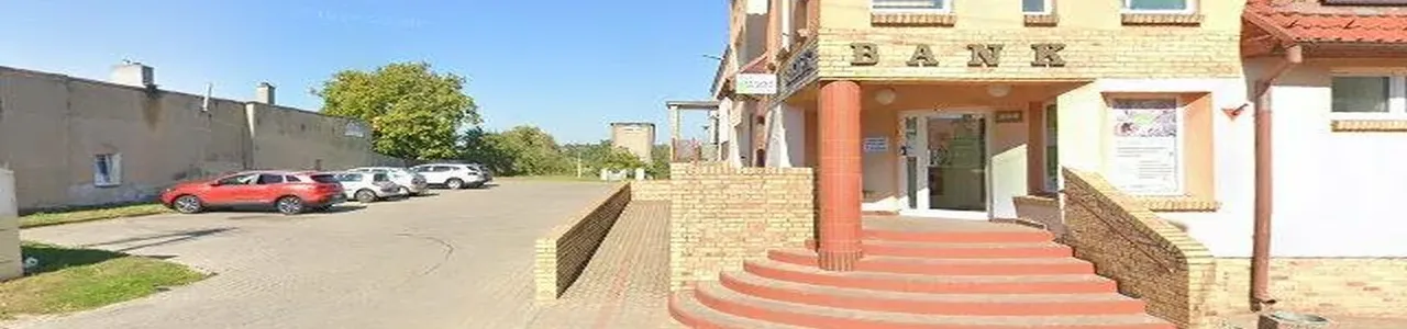 Zdjęcie placówki Banku Spółdzielczego w Margoninie przy ulicy Kazimierza Jankowskiego 25