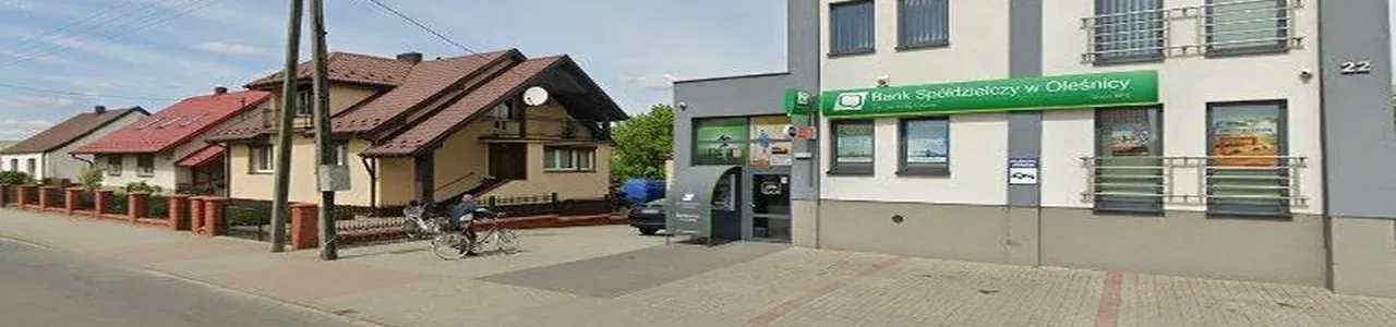 Zdjęcie placówki Banku Spółdzielczego przy ulicy Kolejowej w Międzyborzu