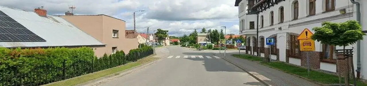 Zdjęcie placówki Banku Spółdzielczego przy ulicy Kościuszki w Miękini.