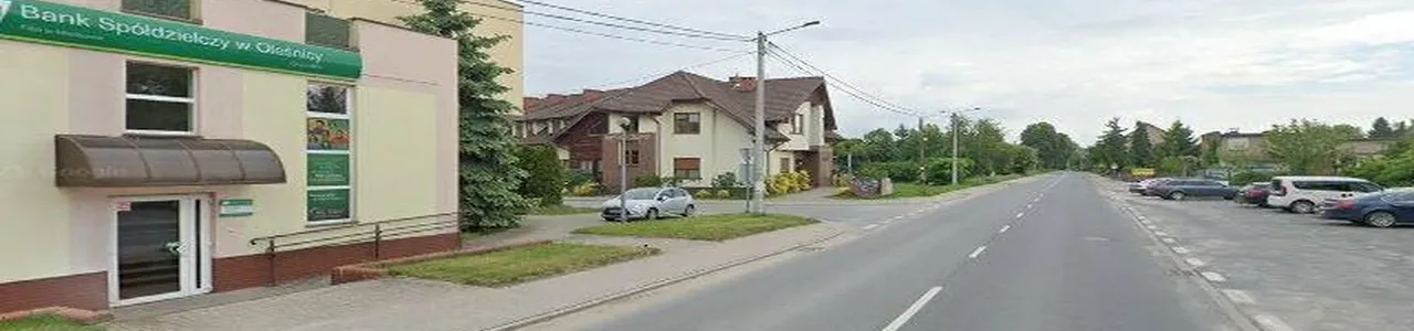 Zdjęcie placówki Banku Spółdzielczego przy ulicy Kolejowej w Mietkowie