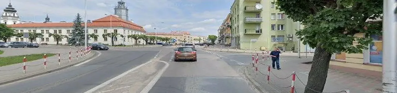 Zdjęcie jednej z placówek banku spółdzielczego w Mławie