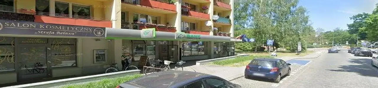 Zdjęcie jednej z placówek banku spółdzielczego w Namysłowie