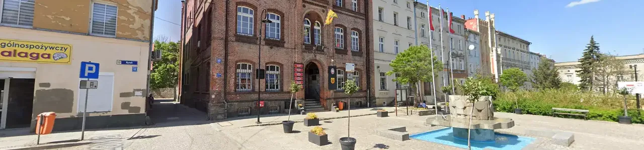 Zdjęcie placówki Banku Spółdzielczego przy ulicy Rynek w Niemczy