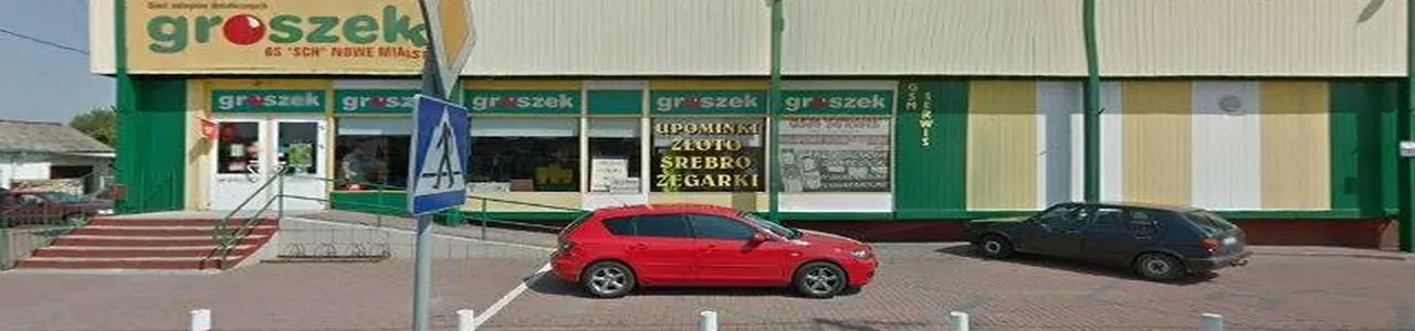 Zdjęcie jednej z placówek banku spółdzielczego w Nowym Mieście nad Pilicą