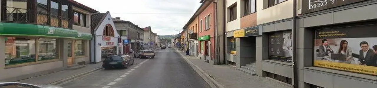 Zdjęcie jednej z nowotarskich placówek banku spółdzielczego