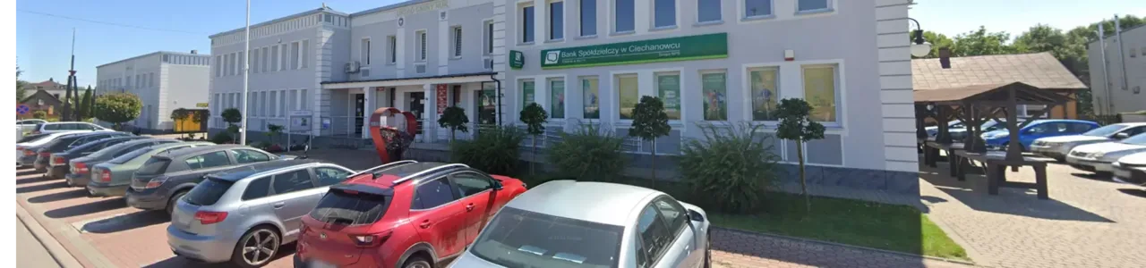 Zdjęcie placówki Banku Spółdzielczego przy ulicy Drohiczyńskiej w Nur