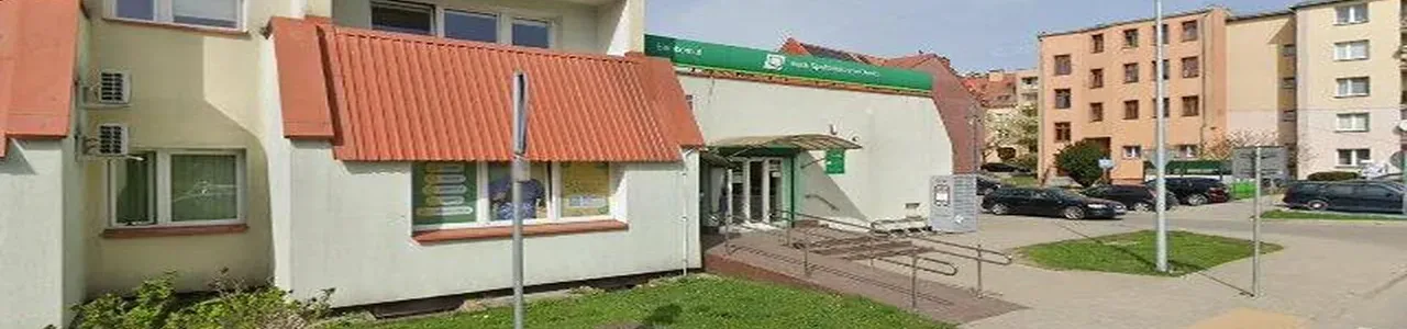 Zdjęcie placówki Banku Spółdzielczego przy ulicy Cichej w Olecku