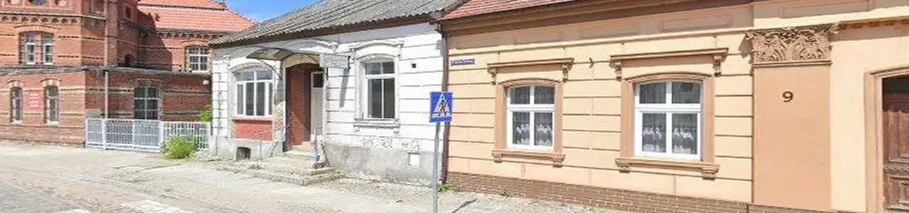 Zdjęcie placówki Banku Spółdzielczego w Ośnie Lubuskim przy ulicy B. Chrobrego.