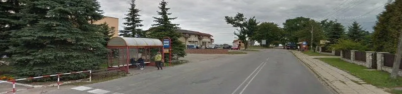 Zdjęcie placówki Banku Spółdzielczego przy ulicy Dworcowej w Ożarowicach