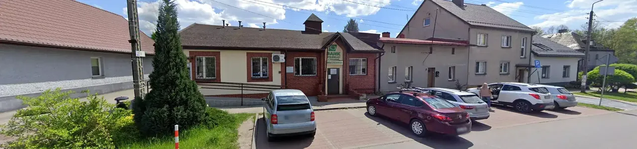 Zdjęcie placówki Banku Spółdzielczego przy ulicy Rynek w Pilchowicach