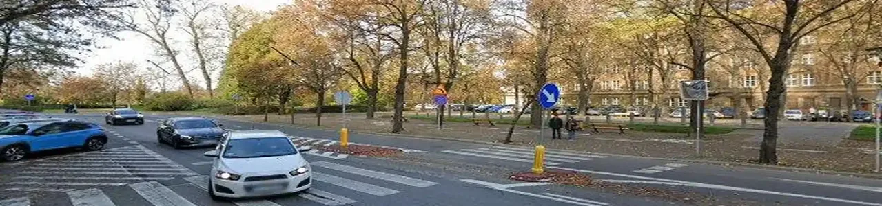 Zdjęcie placówki Banku Pekao SA przy ulicy Józefa Piłsudskiego w Pyskowicach