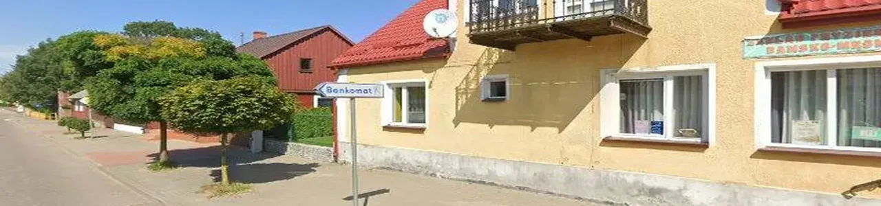 Zdjęcie placówki Banku Spółdzielczego przy ulicy Kościelnej w Raczkach