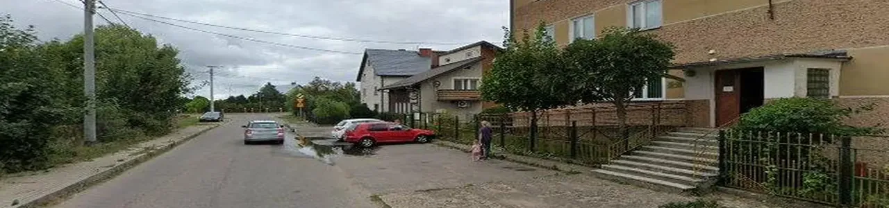 Zdjęcie jednej z rajgrodzkich placówek banku spółdzielczego