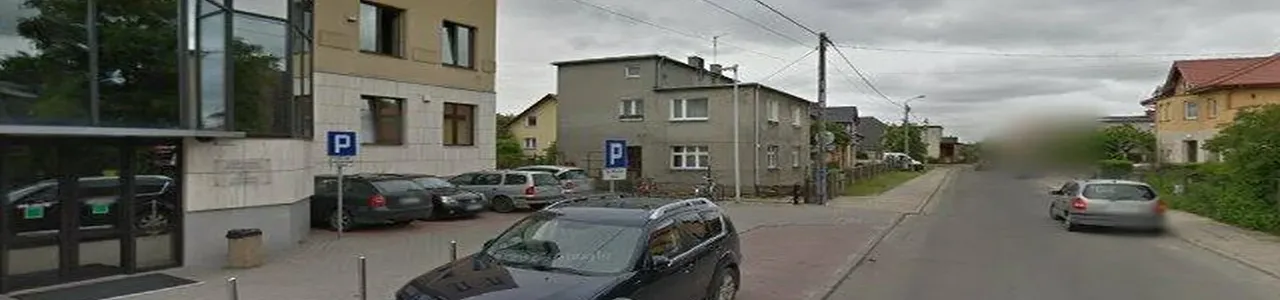 Zdjęcie placówki Banku Spółdzielczego w Rumii przy ulicy Morskiej.