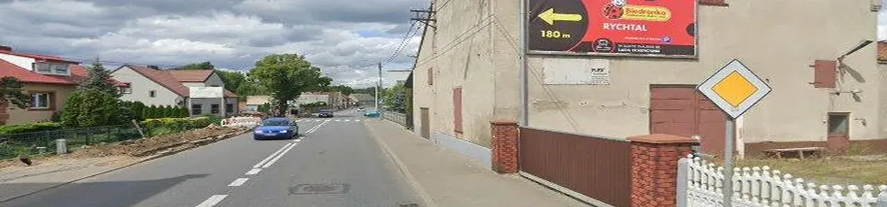 Zdjęcie placówki Banku Spółdzielczego w Rychtalu przy ulicy Namysłowskiej w Rychtalu