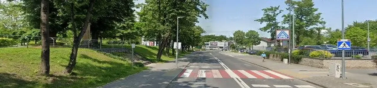 Zdjęcie placówki Banku Spółdzielczego przy ulicy Ofiar Terroru w Rydułtowach