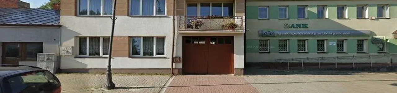 Zdjęcie jednej z placówek banku spółdzielczego w Skaryszewie