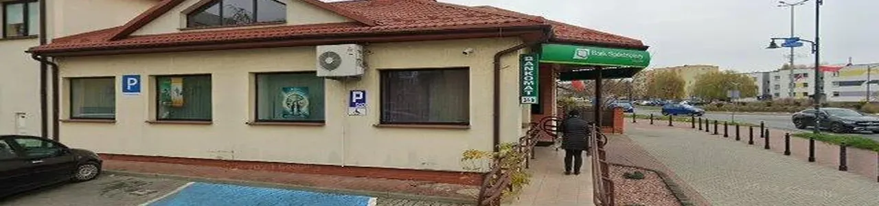 Zdjęcie placówki Banku Spółdzielczego przy ulicy Z. Krasińskiego w Skarżysku-Kamiennej