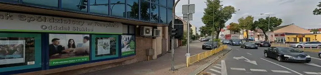 Zdjęcie jednej z słubickich placówek spółdzielczej grupy bankowej