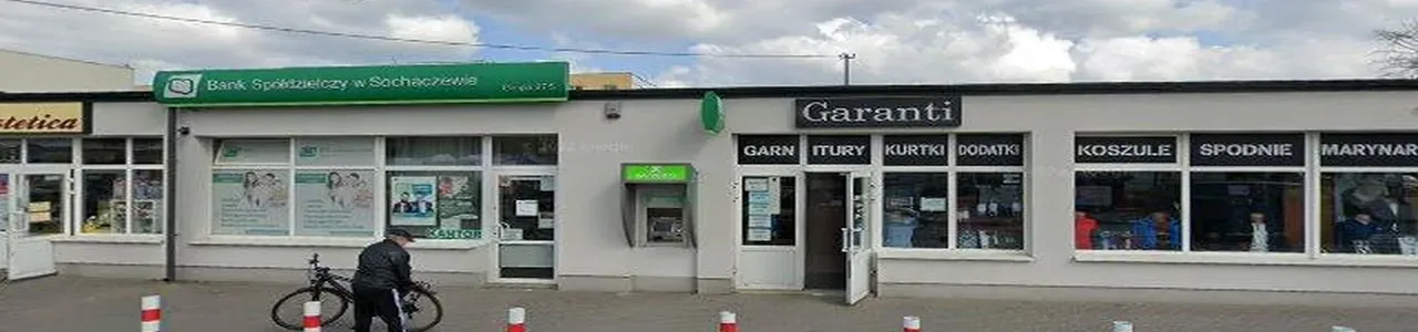 Zdjęcie jednej z sochaczewskich placówek banku spółdzielczego