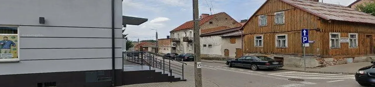 Zdjęcie placówki Banku Spółdzielczego przy ulicy Wiejskiej w Stawiskach