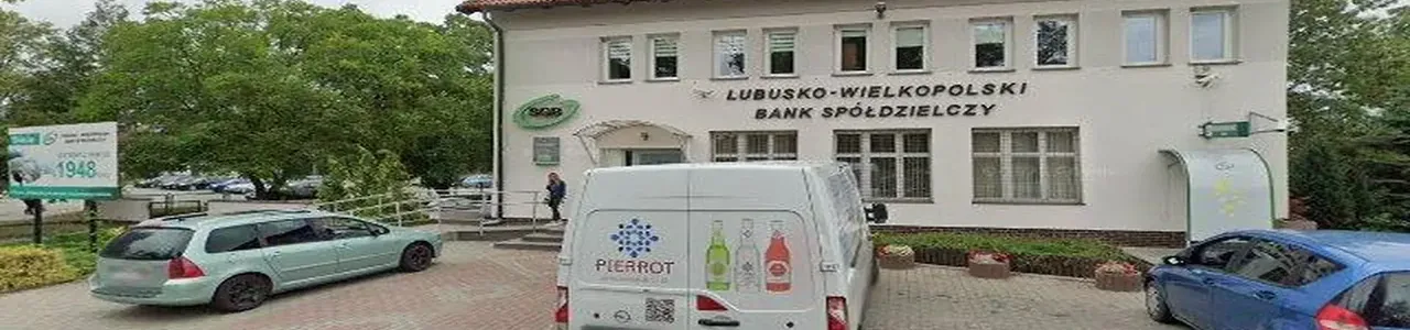 Zdjęcie placówki Banku Spółdzielczego w Strzelcach Krajeńskich przy ulicy Popiełuszki