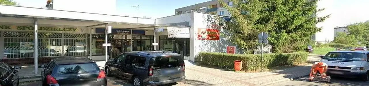 Zdjęcie placówki Banku Spółdzielczego w Sulechowie przy ulicy Okrężnej.