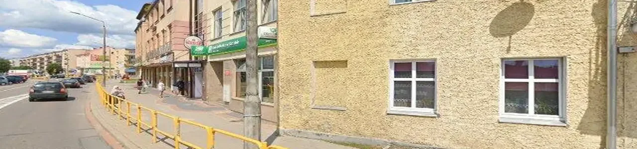 Zdjęcie jednej z szczycieńskich placówek banku spółdzielczego