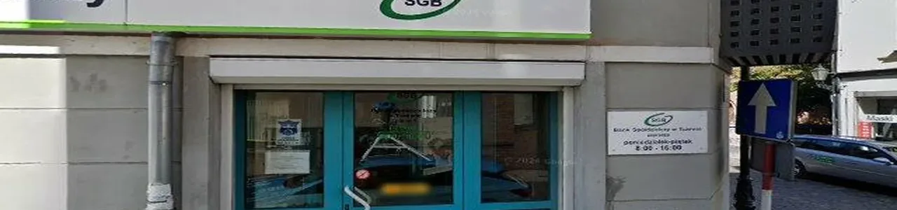 Zdjęcie jednej z tczewskich placówek spółdzielczej grupy bankowej