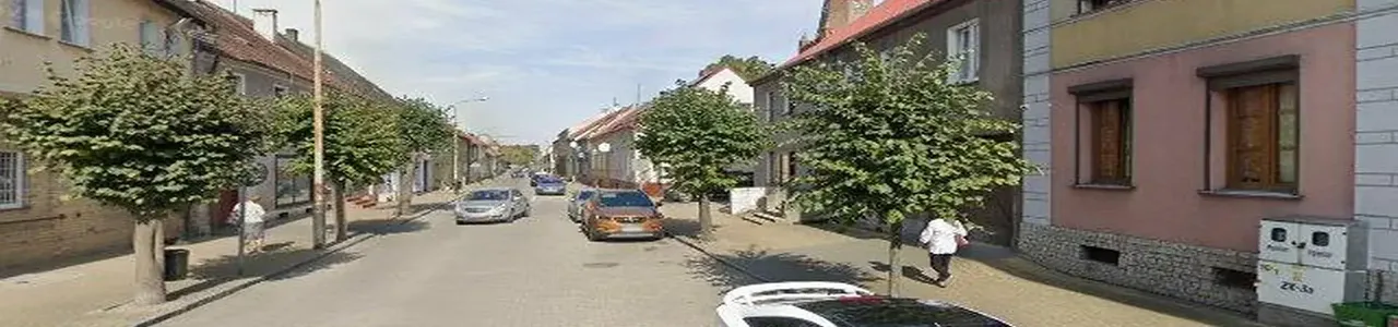 Zdjęcie placówki Banku Spółdzielczego w Trzcińsku-Zdroju przy ul. Kościuszki.