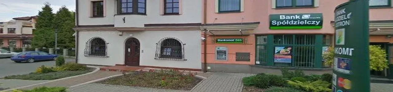 Zdjęcie placówki Banku Spółdzielczego przy ulicy Daszyńskiego w Ustroniu