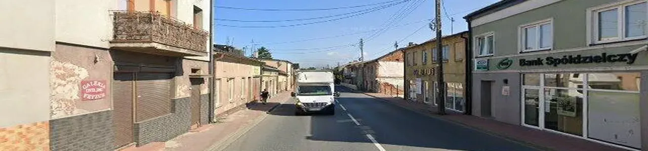 Zdjęcie jednej z placówek banku spółdzielczego w Warcie