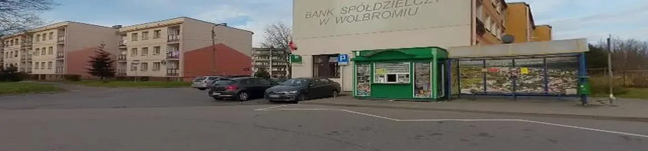Zdjęcie jednej z wolbromskich placówek banku spółdzielczego