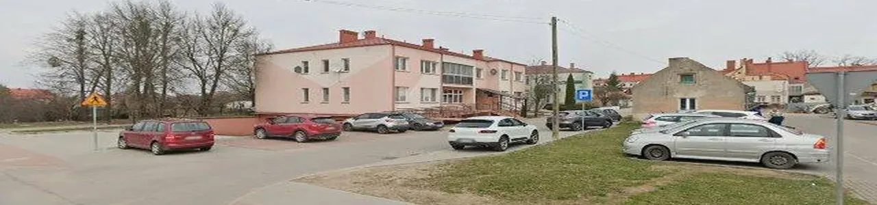 Zdjęcie placówki Banku Spółdzielczego przy ulicy Giżycka w Wydminach