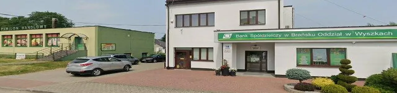 Zdjęcie placówki Banku Spółdzielczego przy ulicy Piórkowskiej w Wyszkach