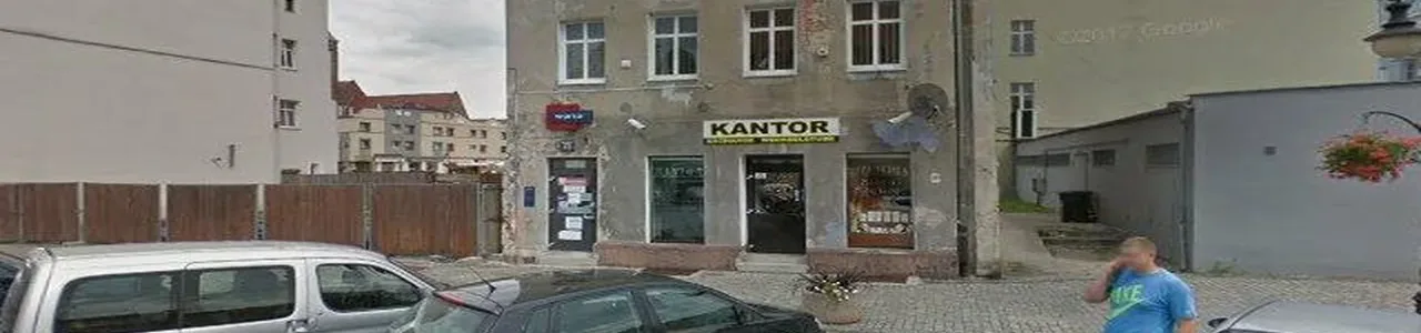 Zdjęcie jednej z żagańskich placówek banku spółdzielczego