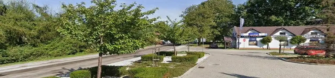 Zdjęcie placówki Banku Spółdzielczego przy ulicy Ks. A. Janusza w Zebrzydowicach