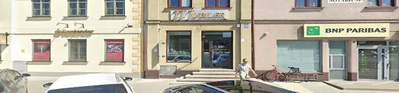 Zdjęcie placówki BNP Paribas Bank Polska S.A. przy ulicy Zamkowej w Pabianicach