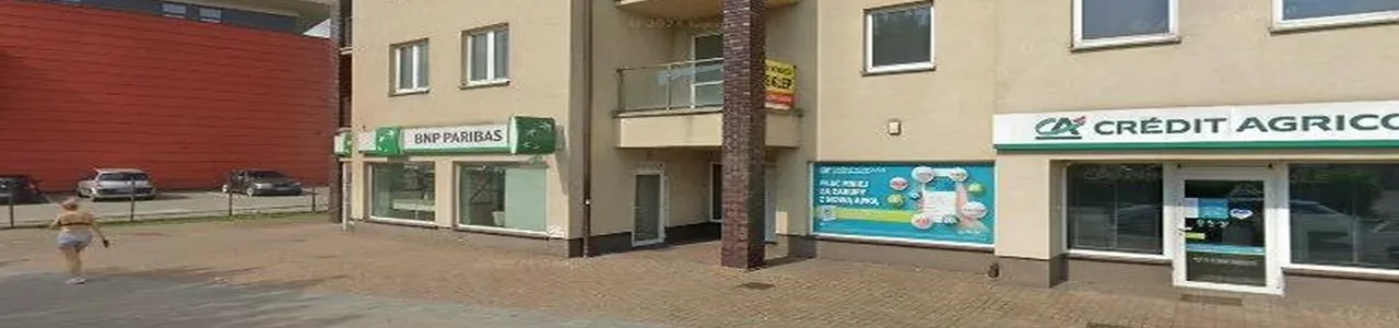 Zdjęcie placówki BNP Paribas Bank Polska S.A. przy ulicy Czerwonego Krzyża w Środzie Wielkopolskiej