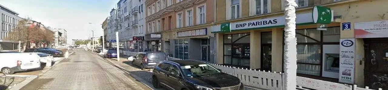 Zdjęcie jednej z placówek BNP Paribas w Szczecinie