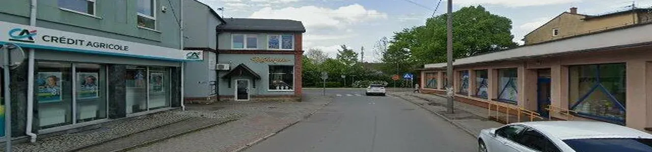 Zdjęcie placówki Credit Agricole przy ulicy Kolejowej w Czechowicach-Dziedzicach