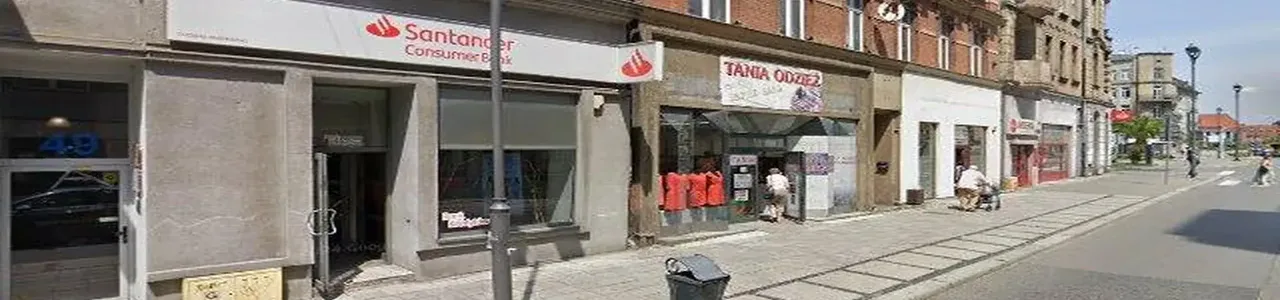 Zdjęcie placówki Credit Agricole przy ulicy Zwycięstwa w Gliwicach