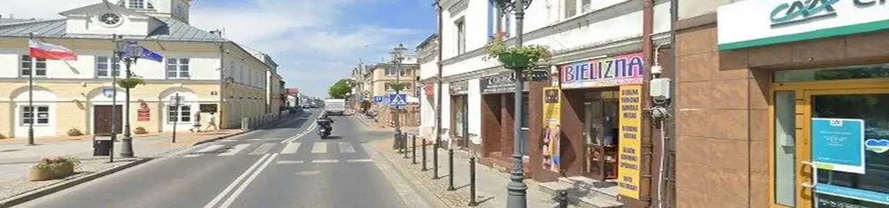 Zdjęcie placówki Credit Agricole przy ulicy Armii Krajowej w Grójcu