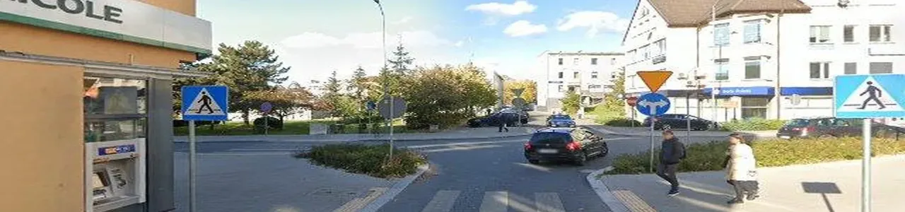 Zdjęcie placówki Credit Agricole przy ulicy 1 Maja w Gryfinie